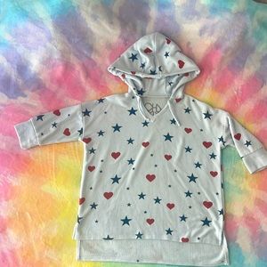 Girls Patriotic Chaser hoodie